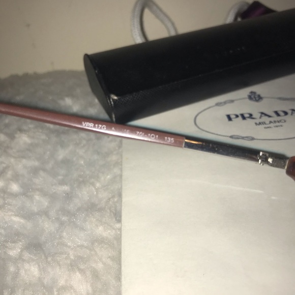 Authentic Prada Prescription Eyeglasses with case - Picture 8 of 16